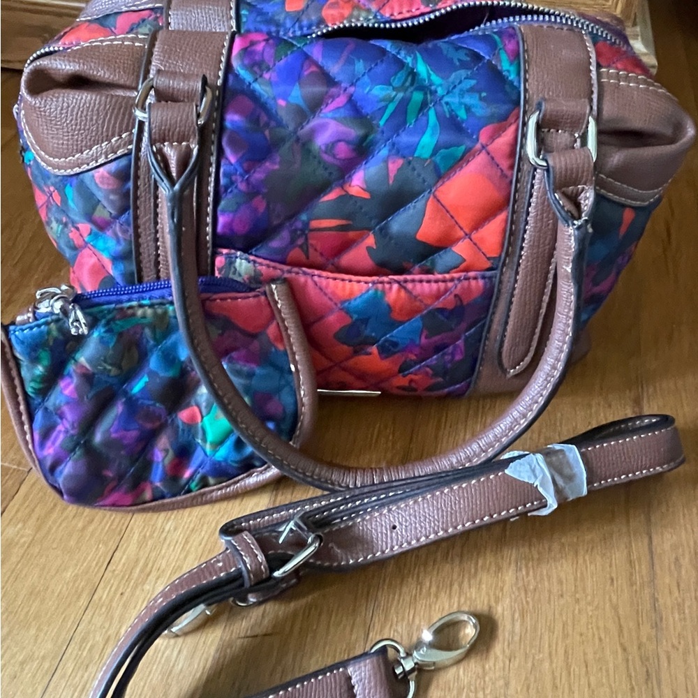 Franco Sarto Colorful Quilted Women's Bag Set